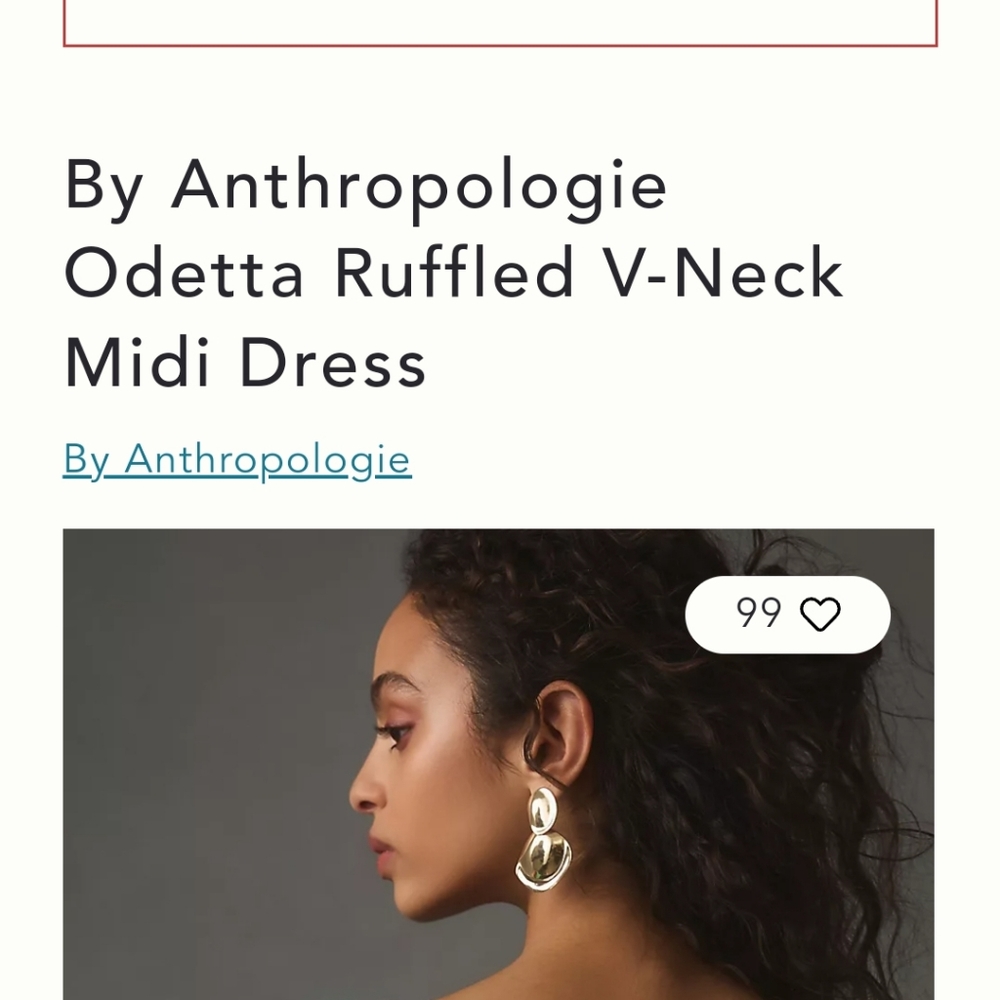 Anthropologie‎ floral dress - Picture 4 of 10